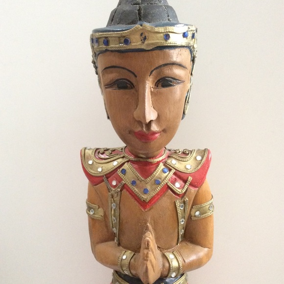 Thailand 🇹🇭 Thepphanom carved statue - Picture 5 of 10